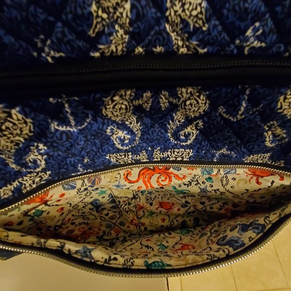 Vera Bradley Seahorse Weekender Travel Bag - Picture 4 of 8